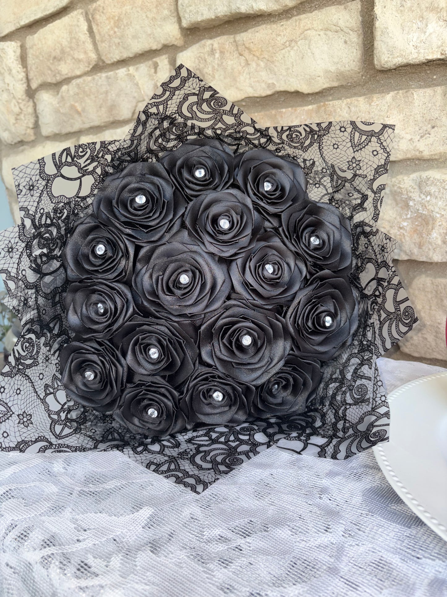 Midnight Noir Rose Bouquet