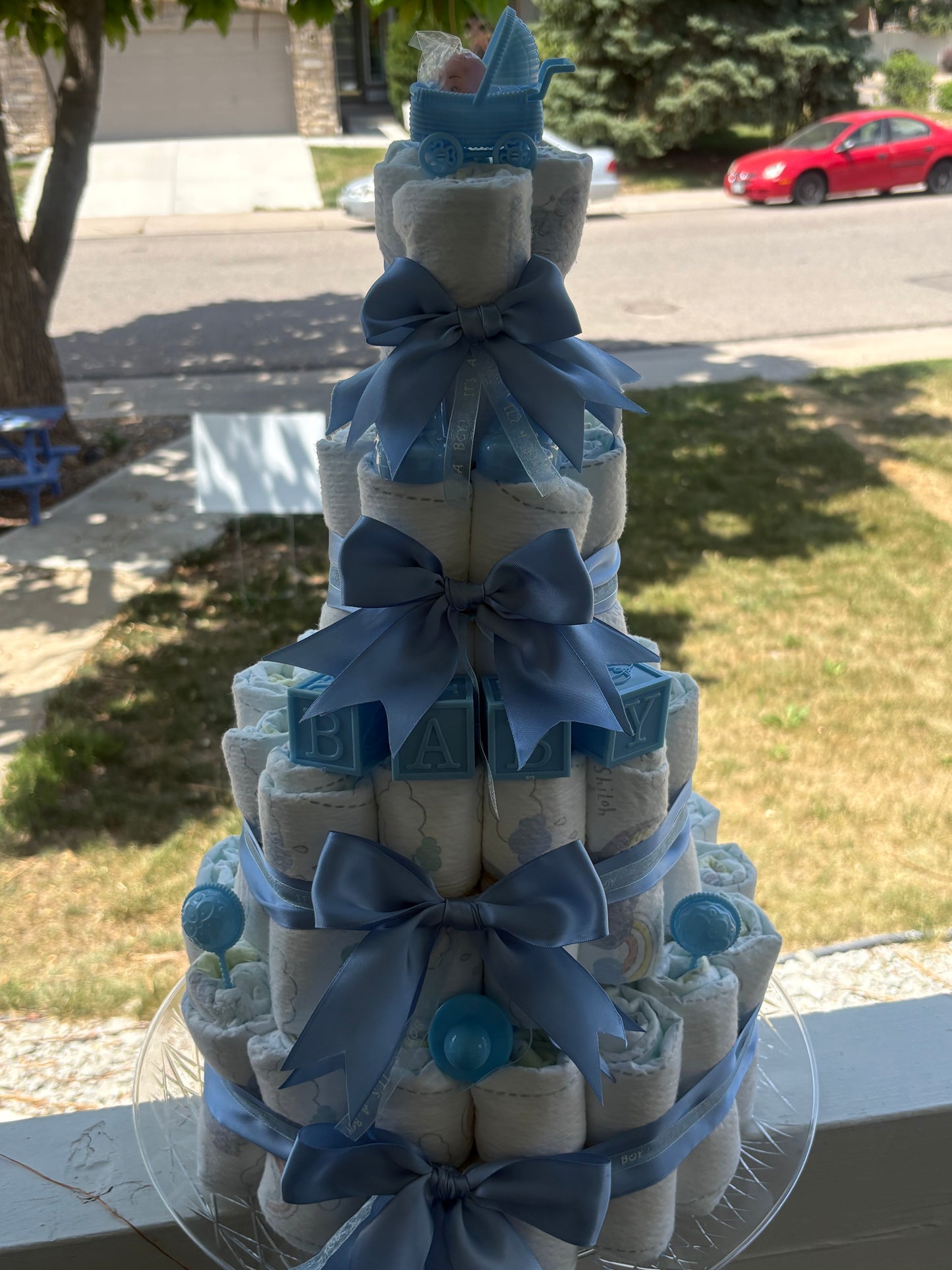 Custom Diaper Bouquet or Cake