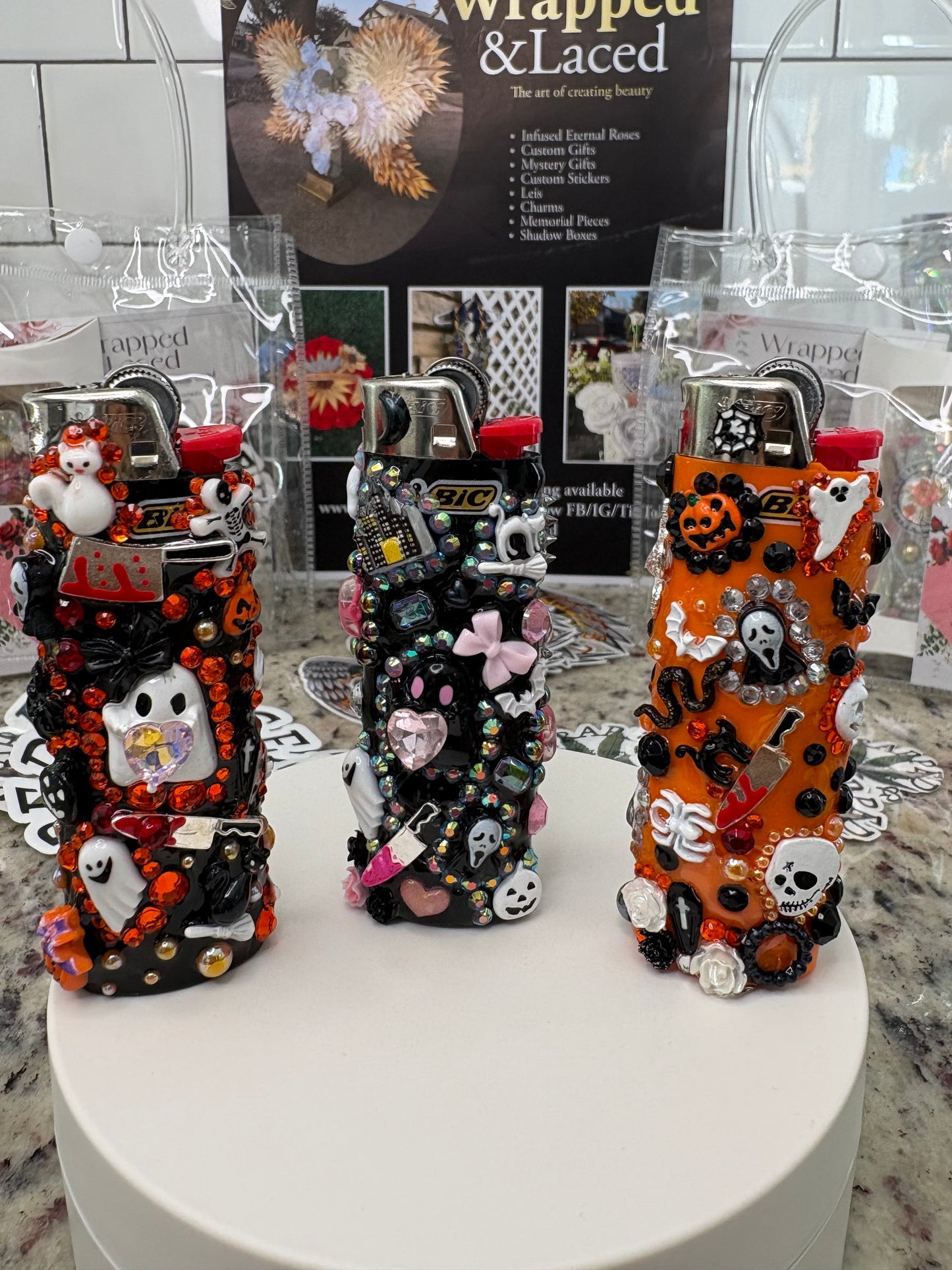 Halloween Charmed Lighter Set (3-Pack)