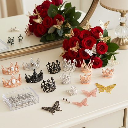 ADD ON- Butterfly's & Crowns