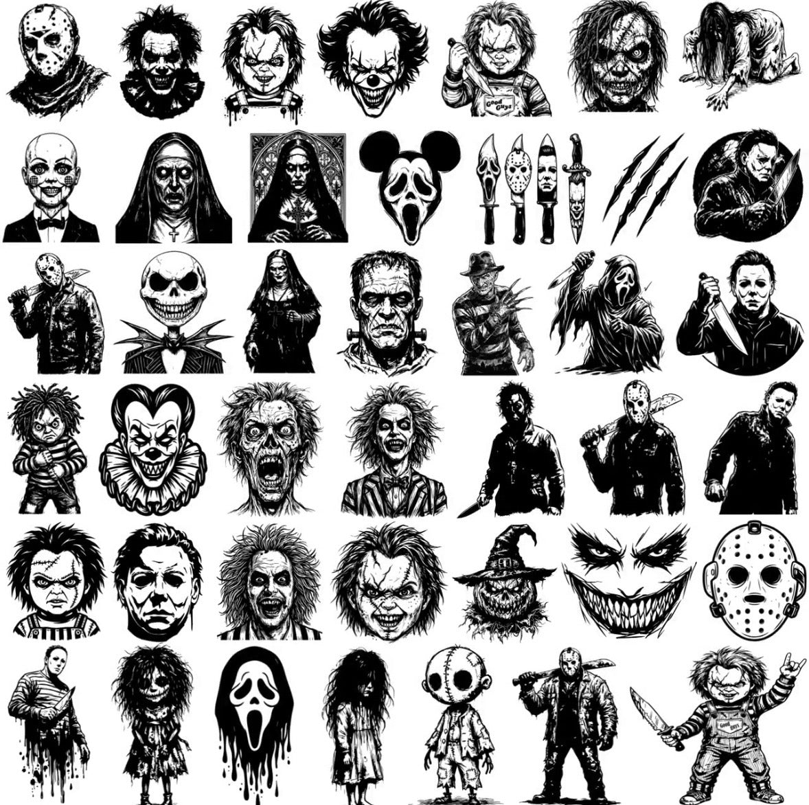 Halloween Car Decals