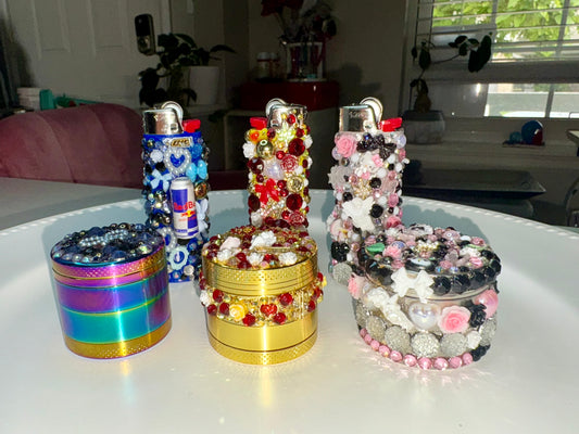 Mini Custom Charmed Herb Grinders