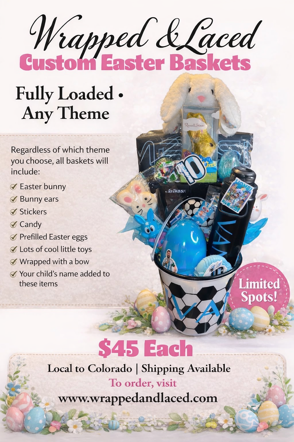 Custom Easter Baskets