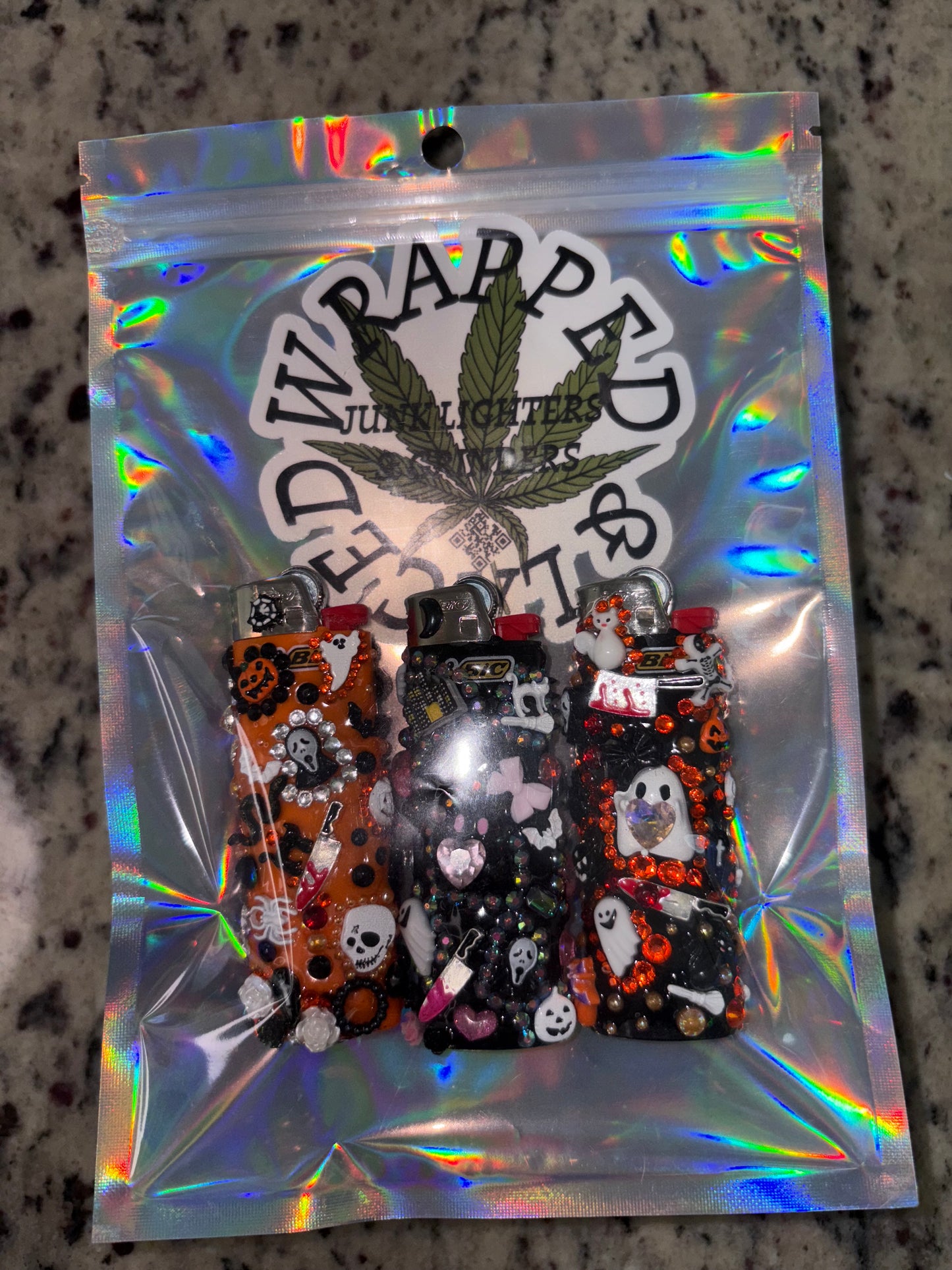 Halloween Charmed Lighter Set (3-Pack)