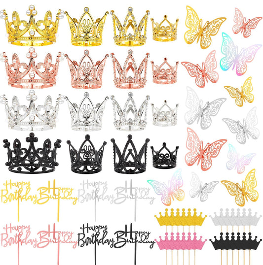 Butterfly's/ Crowns/ Topper