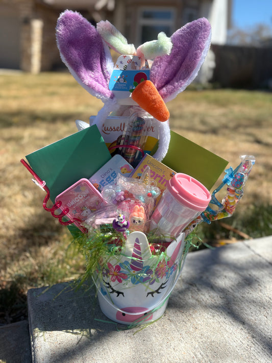 Unicorn Easter basket