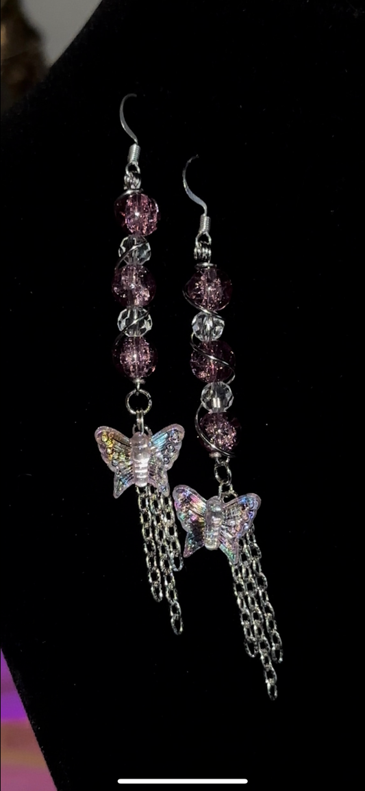 Butterfly Dangle Earrings