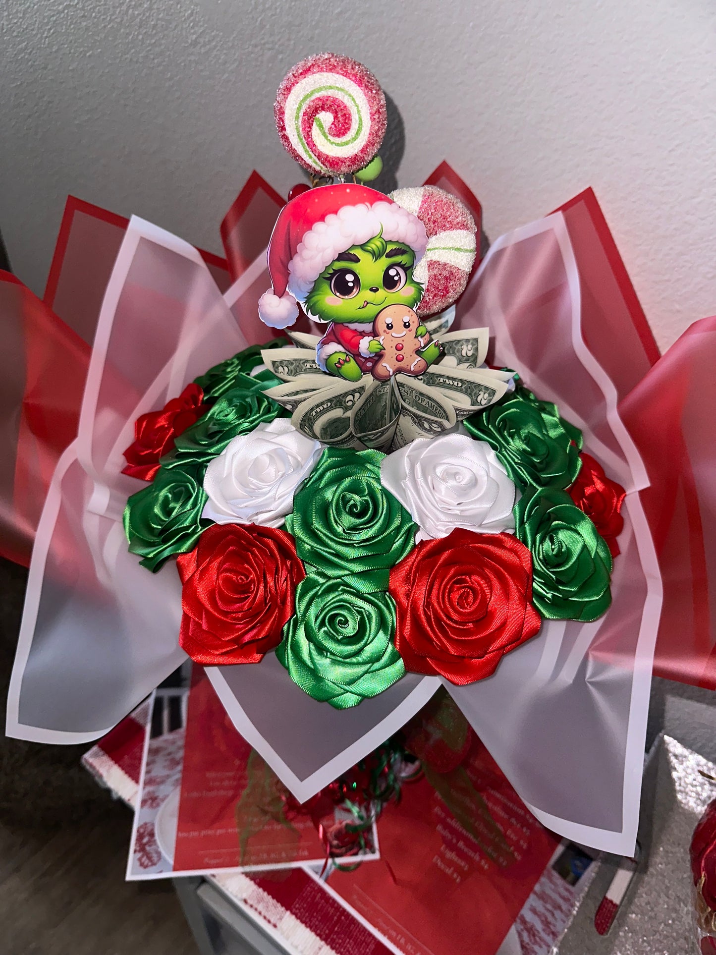 Baby Grinch Bouquet