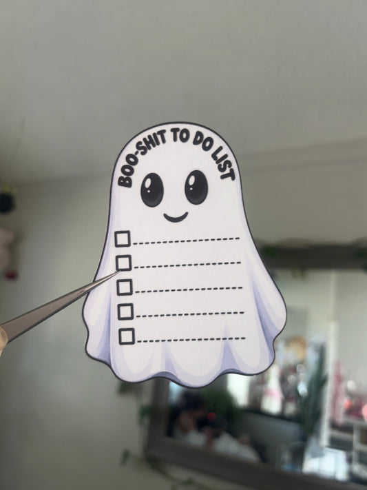 BoO To Do Note Pad