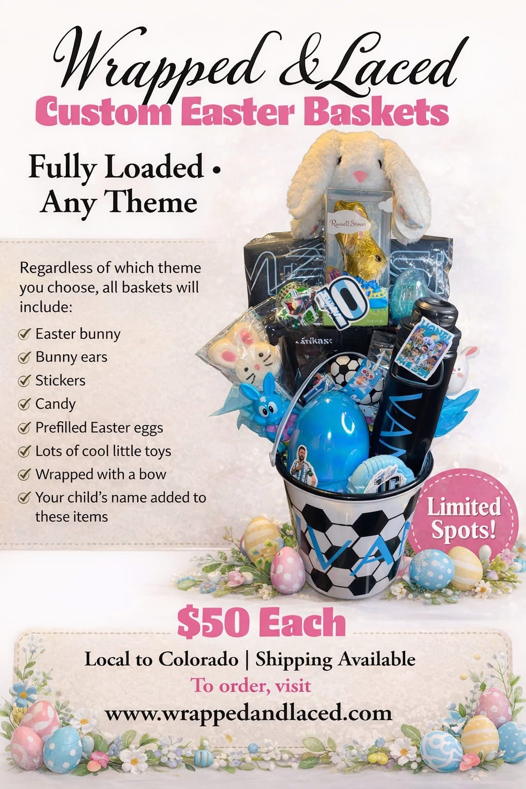 Custom Easter Baskets