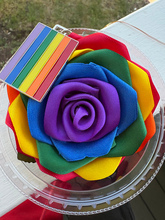 Eternal Rose Keychain