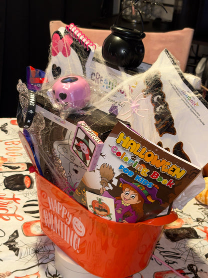 Halloween Kids Boo Basket