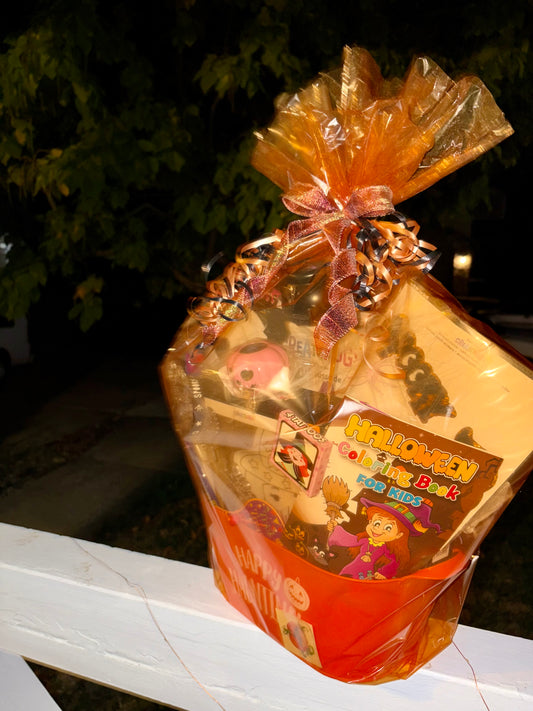 Halloween Kids Boo Basket