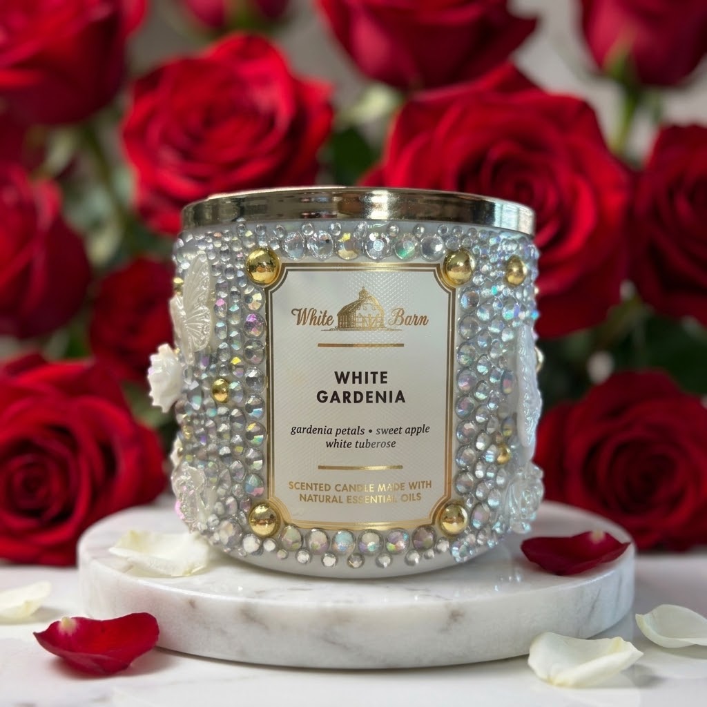 White Gardenia Luxury Candle