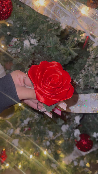 Custom Eternal Rose Keychain