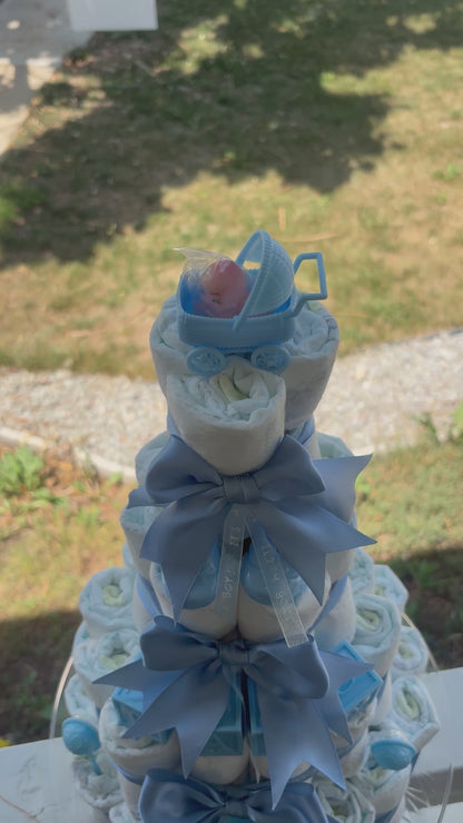 Custom Diaper Bouquet or Cake