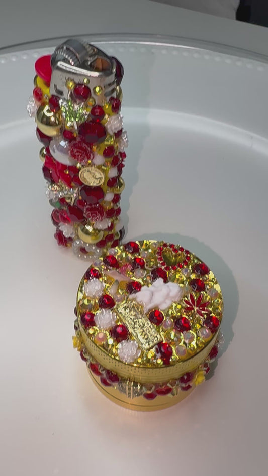 Gold Junk Grinder Set (predesigned)