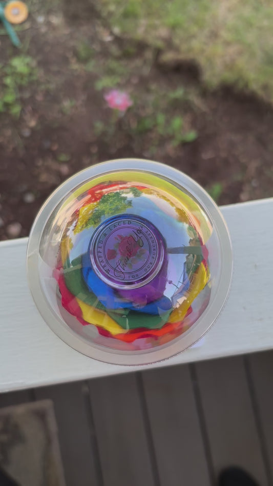 Pride Rose Keychain